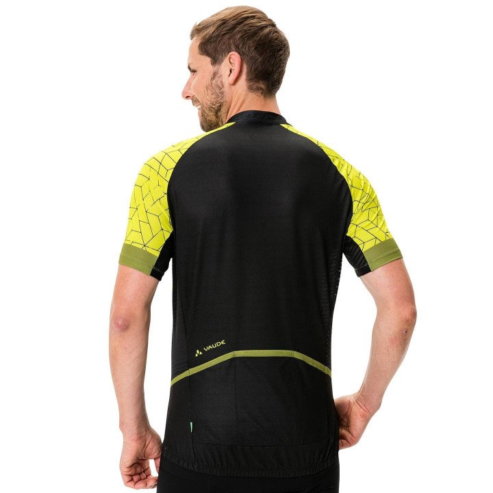 Maillot de Ciclismo VAUDE Posta HZ: Comodidad y Estilo en Verde y Negro
