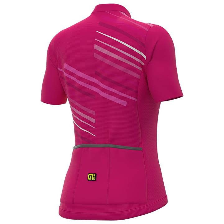Maillot corto fucsia para mujer: comodidad y estilo en cada pedaleada