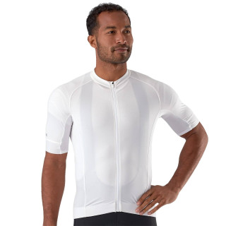 Maillot corto TREK Circuit blanco para ciclistas que buscan estilo y frescura