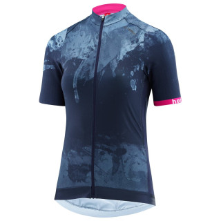 Maillot corto de ciclismo para mujer LÖFFLER Birdy hotBOND RF en azul oscuro
