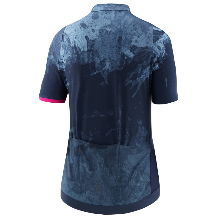 Maillot corto de ciclismo para mujer LÖFFLER Birdy hotBOND RF en azul oscuro