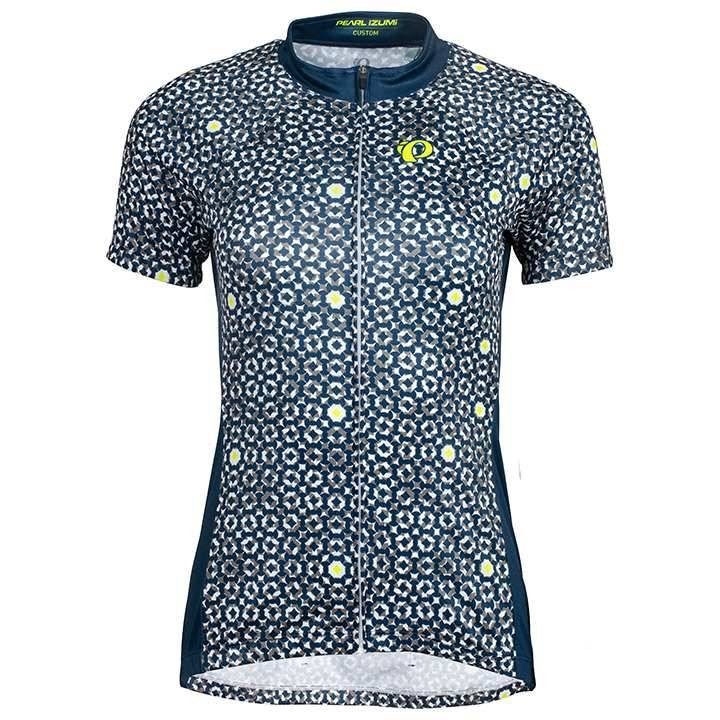 Maillot de ciclismo corto para mujer Pearl Izumi en azul oscuro, comodidad y estilo para tus rutas