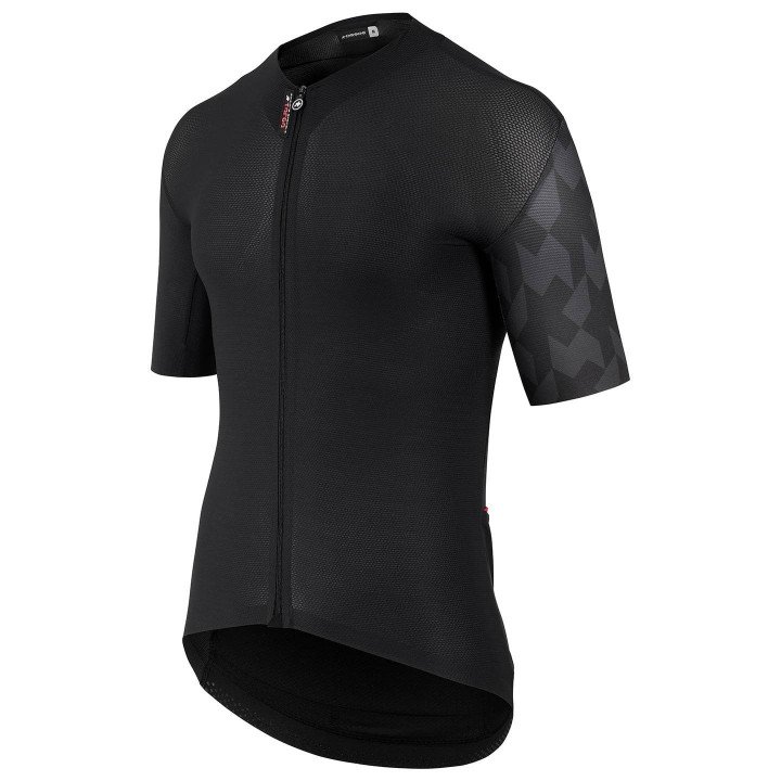 Maillot corto ASSOS Equipe RS S9 Targa negro: comodidad y frescura para tus rutas en bici