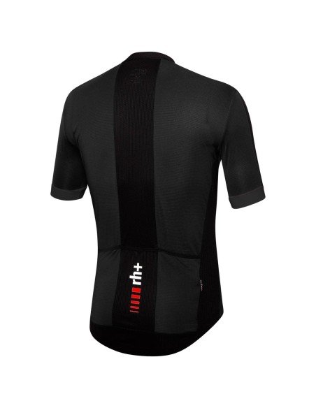 Maillot corto negro RH+ Primo: comodidad y estilo para tus rutas en bici