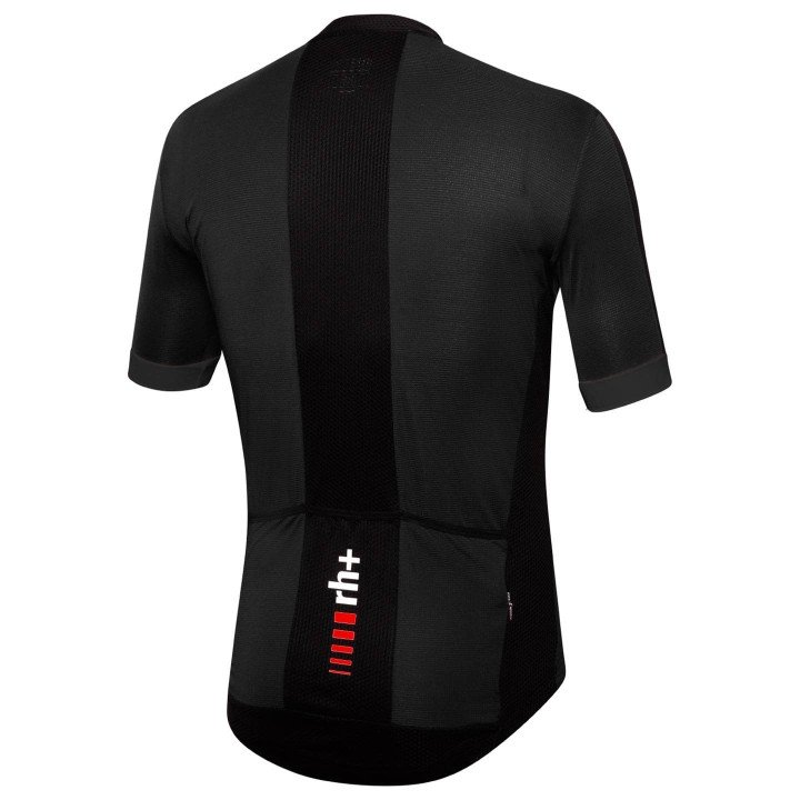 Maillot corto negro RH+ Primo: comodidad y estilo para tus rutas en bici