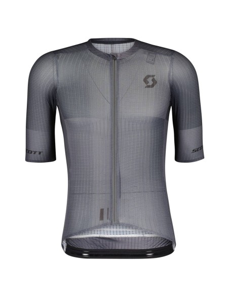 Maillot corto gris SCOTT RC Ultimate: comodidad y frescura para tus rutas en bici